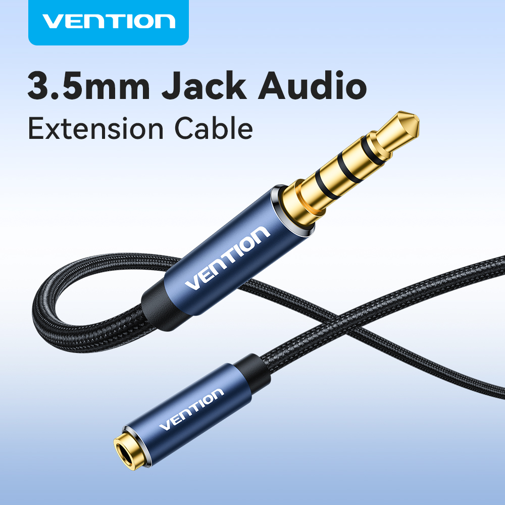 Câble d'extension auxiliaire Vention Jack 3,5 mm