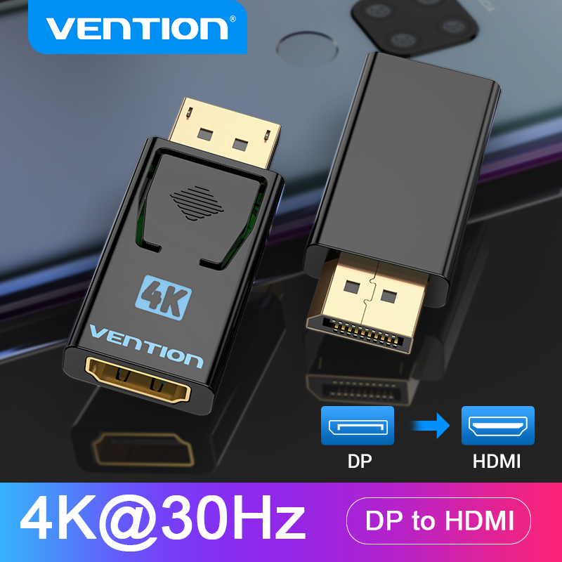 Adaptador Vention DisplayPort para HDMI 4K Macho DP