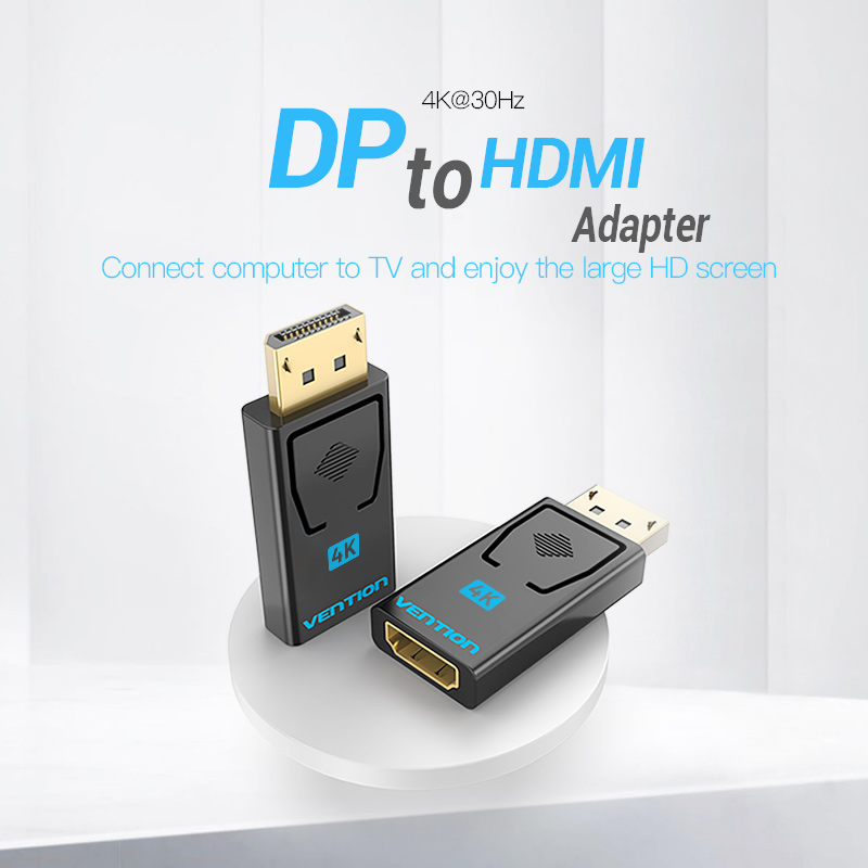 Adaptador Vention DisplayPort para HDMI 4K Macho DP