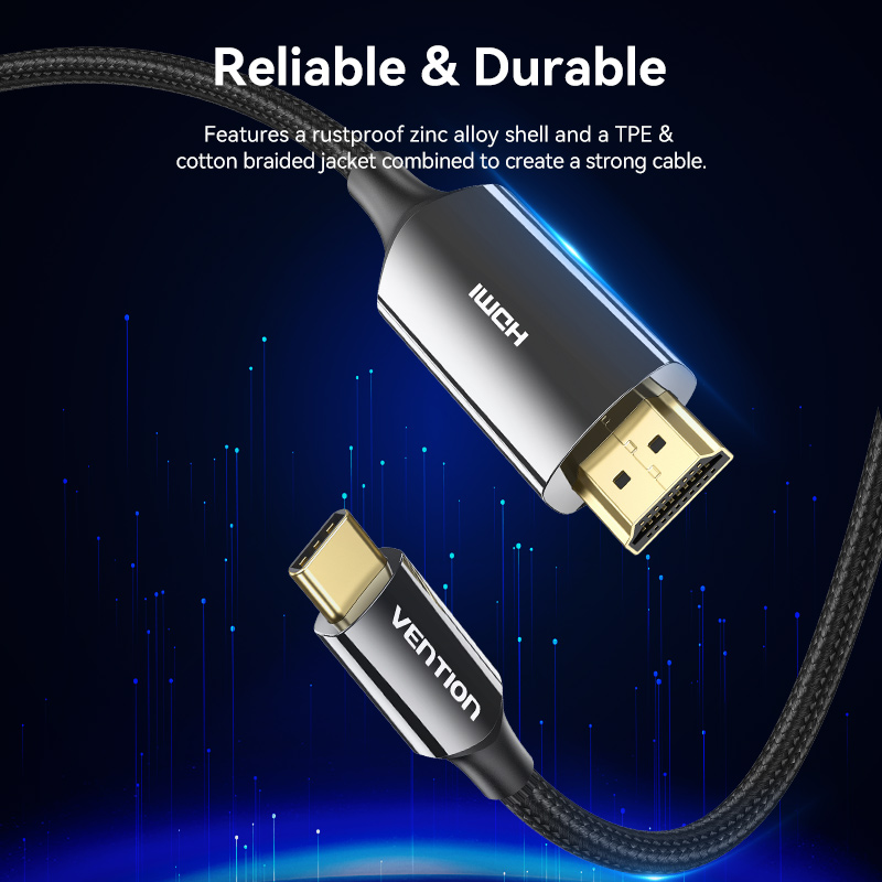 VenTion USB C to HDMI 2.1-compatible Cable 8K/60Hz
