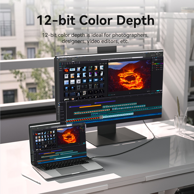 VenTion USB C to HDMI 2.1-compatible Cable 8K/60Hz