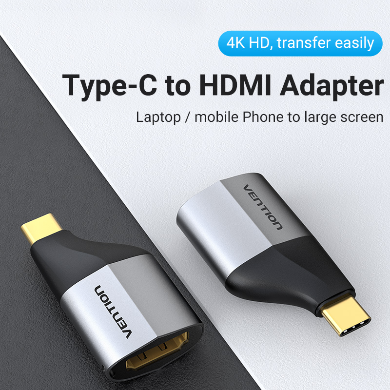 Adaptér Vention USB C na HDMI 2.0, USB typu C, HDMI