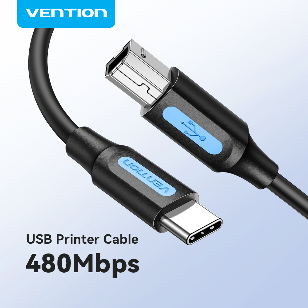 Vention USB C to USB Printer Cable for MacBook Pro