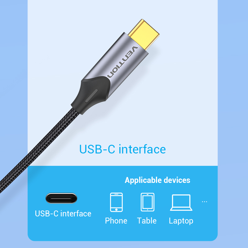 Vention USB C to RCA Audio Cable Type C to 2 RCA