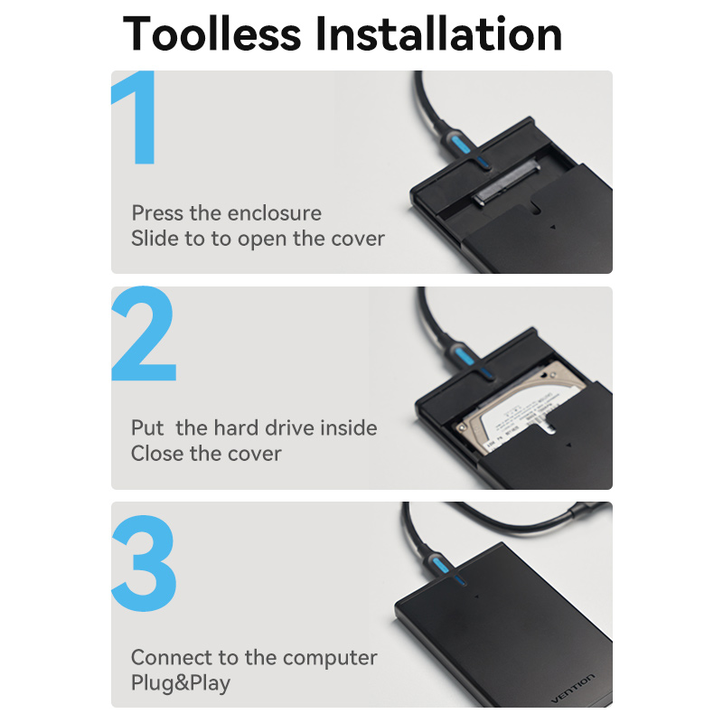Vention HDD Case 2.5 SATA to USB 3.0 Adapter Hard