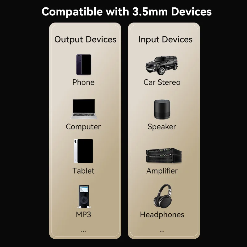 Vention 3.5mm Jack Audio Cable for Headphone Xiaomi