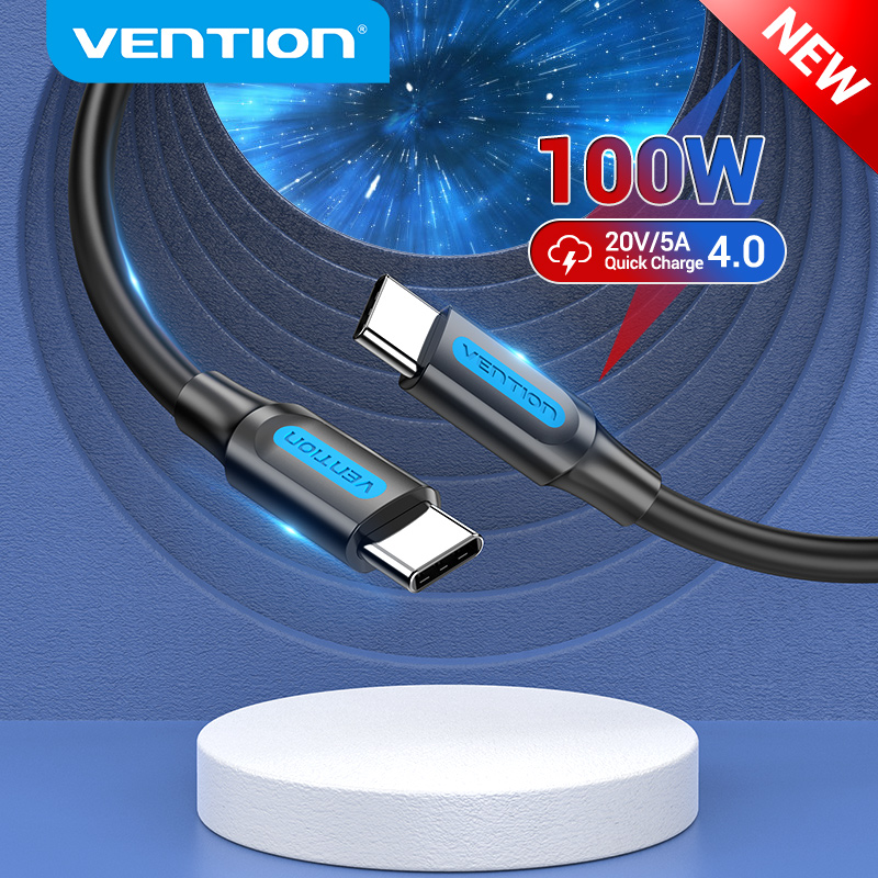 Vention 100W USB-C to USB Type C Cables for Samsung