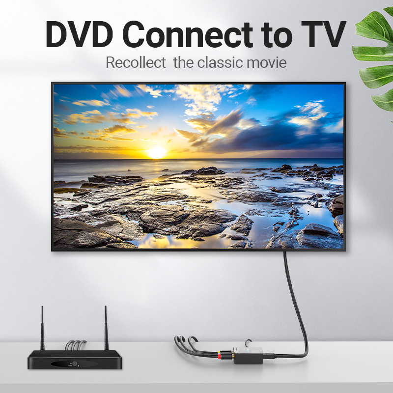 ממיר וידאו VENTION AV ל-HDMI HDMI ל-RCA